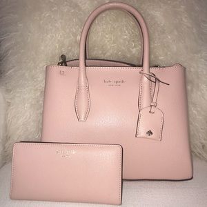 Kate Spade pink purse and wallet brand new NWT